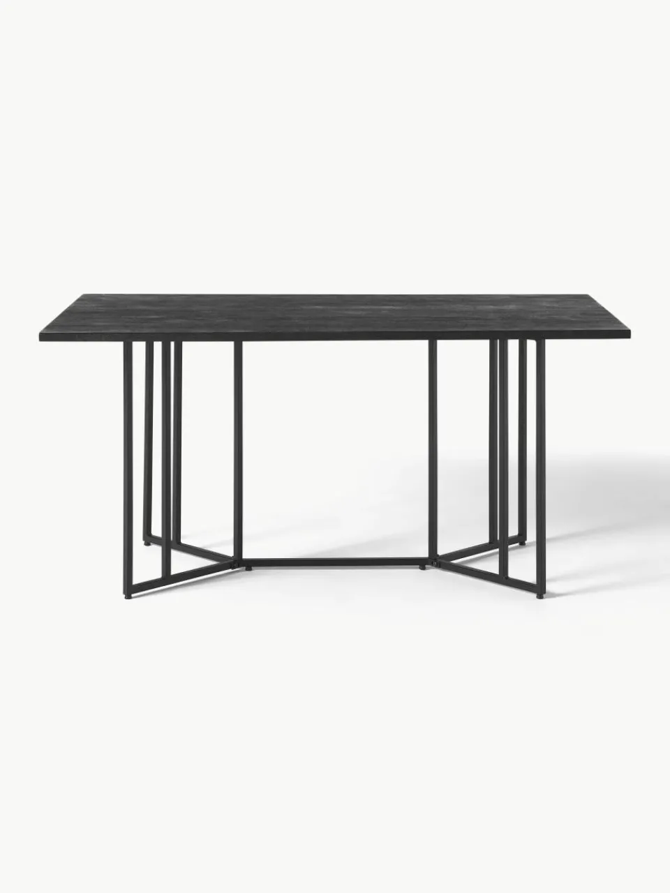 Eettafel Luca van mangohout, in verschillende formaten^Westwing Collection Hot