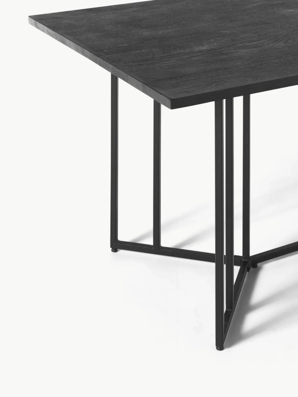 Eettafel Luca van mangohout, in verschillende formaten^Westwing Collection Hot