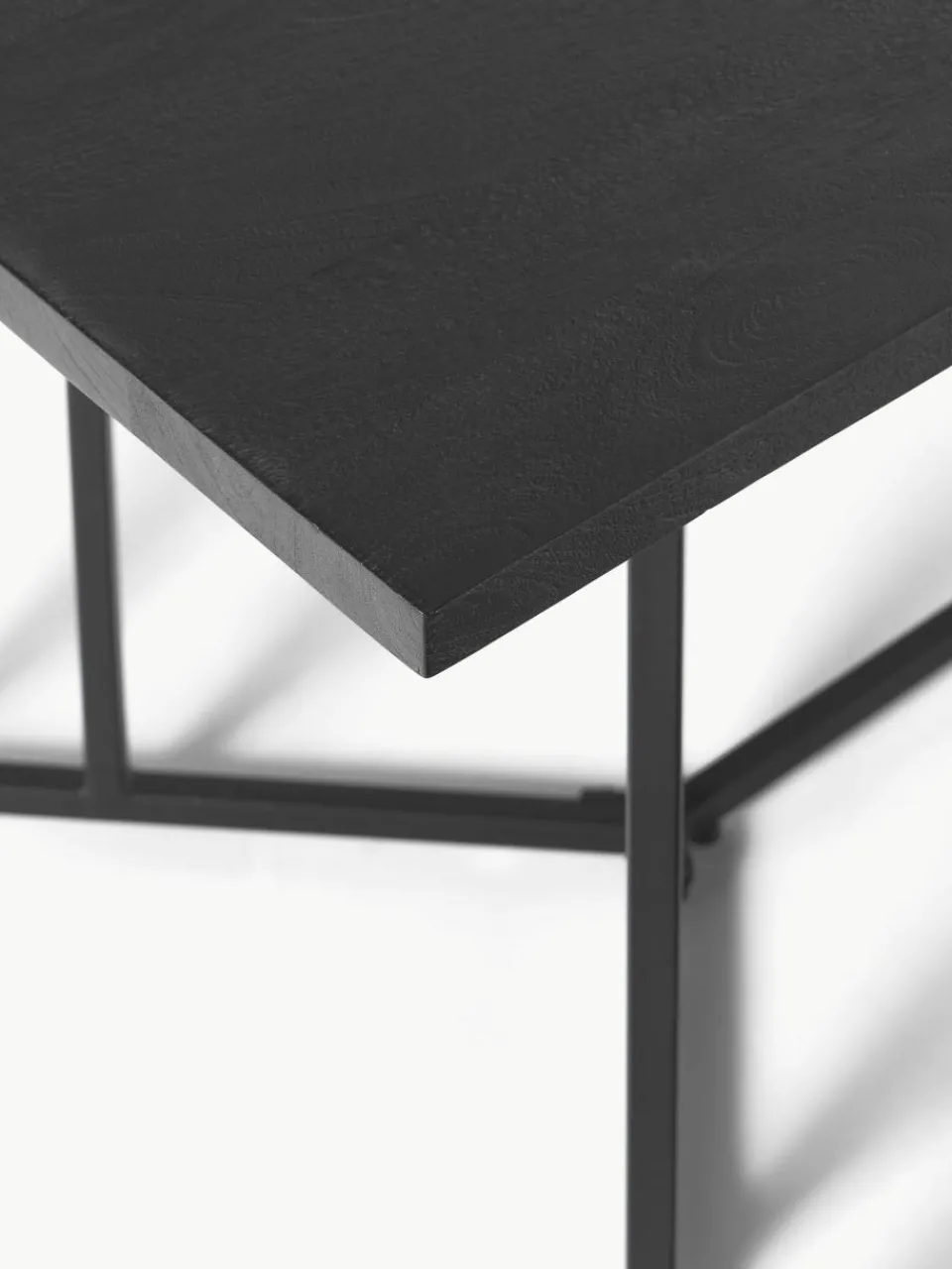 Eettafel Luca van mangohout, in verschillende formaten^Westwing Collection Hot
