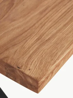 Eettafel Montpellier met tafelblad van eikenhout, 200 x 95 cm^Westwing Discount