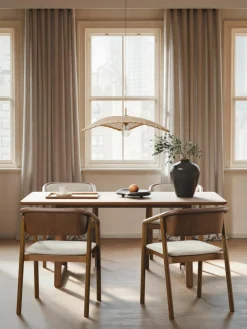 Eettafel Nik van eikenhout, in verschillende formaten^Westwing Collection Clearance