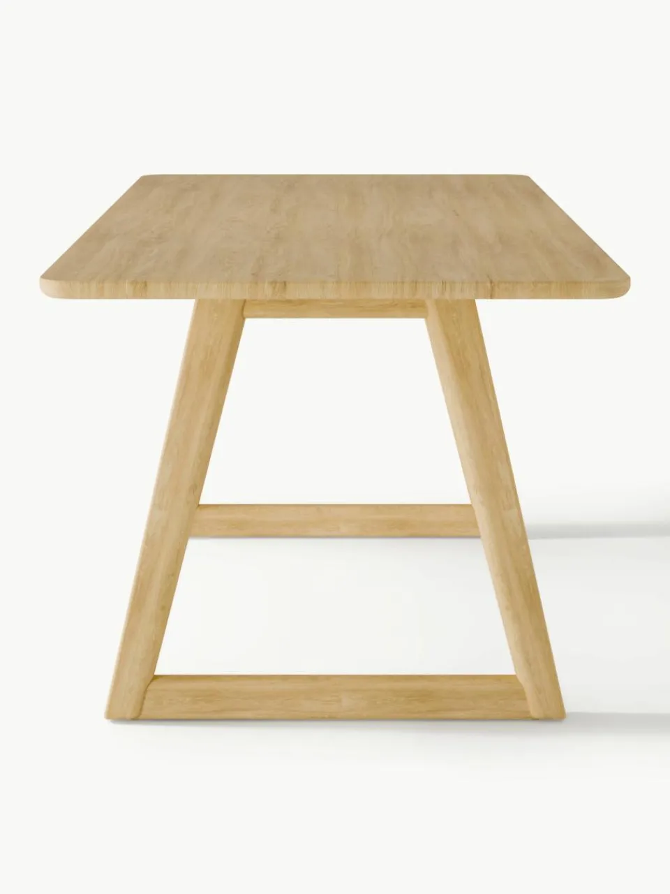 Eettafel Nik van eikenhout, in verschillende formaten^Westwing Collection Clearance