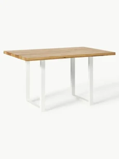 Eettafel Oliver van eikenhout, in verschillende formaten^Westwing Collection Clearance