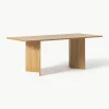 Eettafel Toni in lichtbruin, 200 x 90 cm^Westwing Collection Online