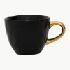 Espresso kopjes Good Morning met goudkleurige handvat, 2 stuks^Urban Nature Culture Hot