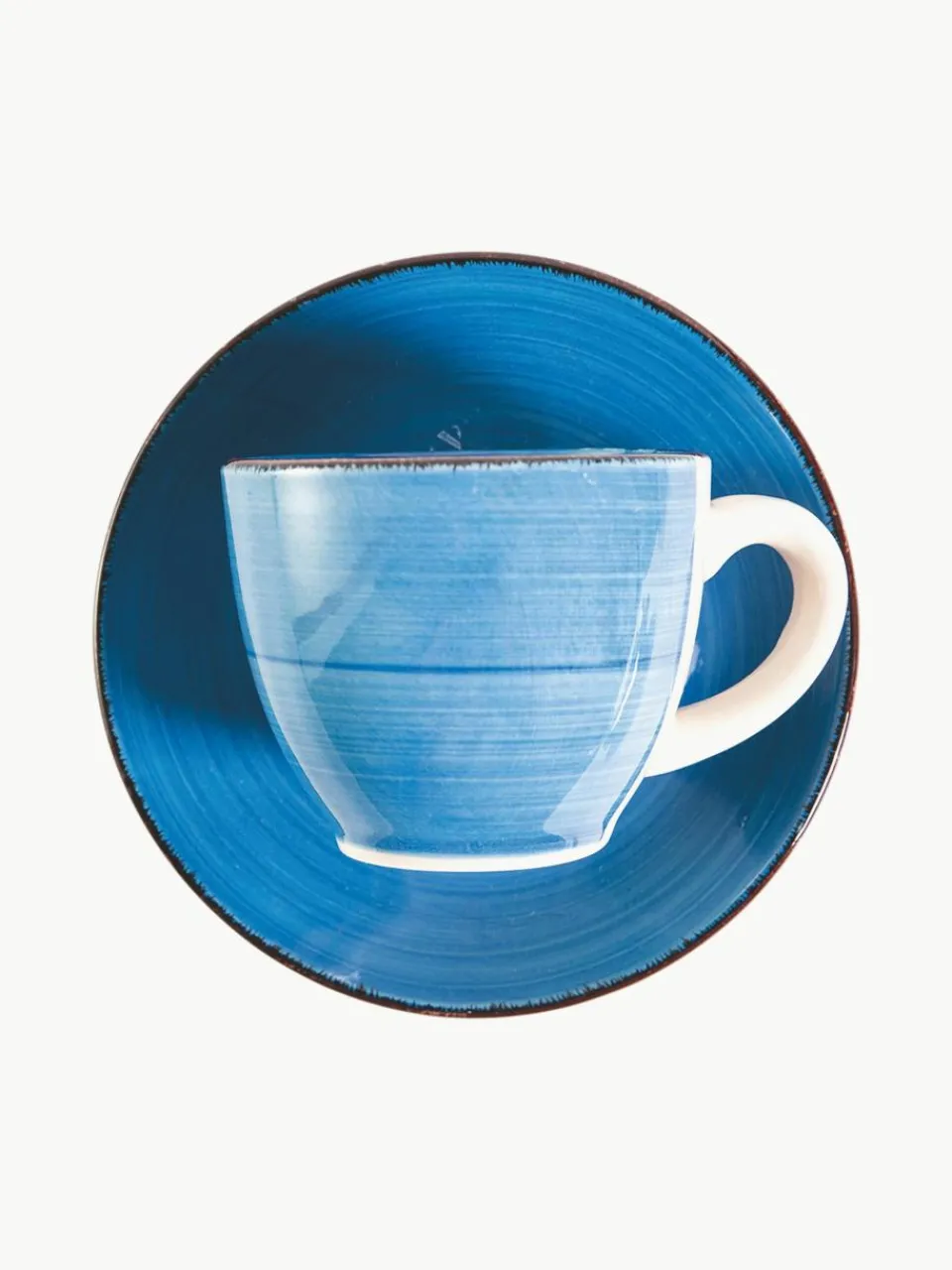 Espressokopjes Baita Acqua met schoteltjes, set van 6^Villa D'Este Home Tivoli Clearance