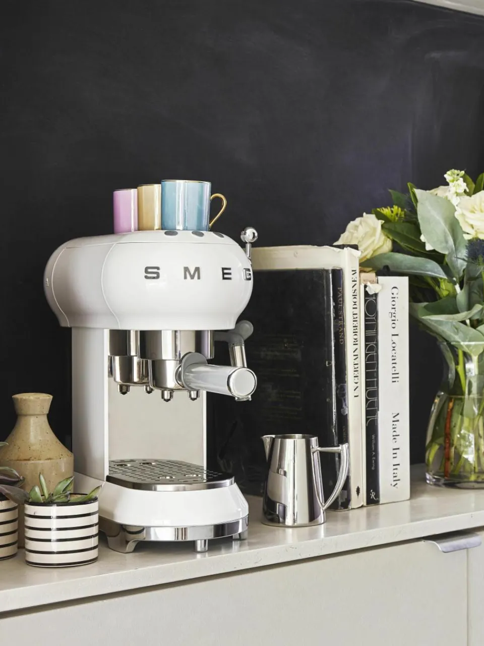 Espressomachine 50's Style^Smeg New