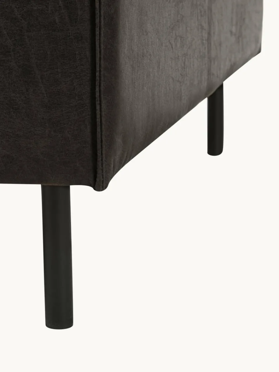 Fauteuil Hunter van gerecycled leer^Westwing Collection Outlet
