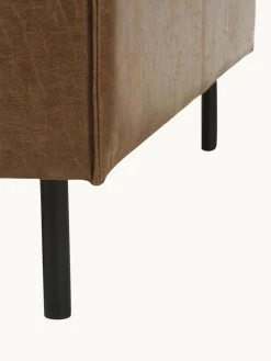 Fauteuil Hunter van gerecycled leer^Westwing Collection New