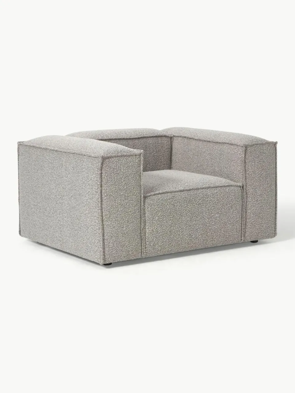 Fauteuil Lennon uit bouclé^Westwing Collection Outlet