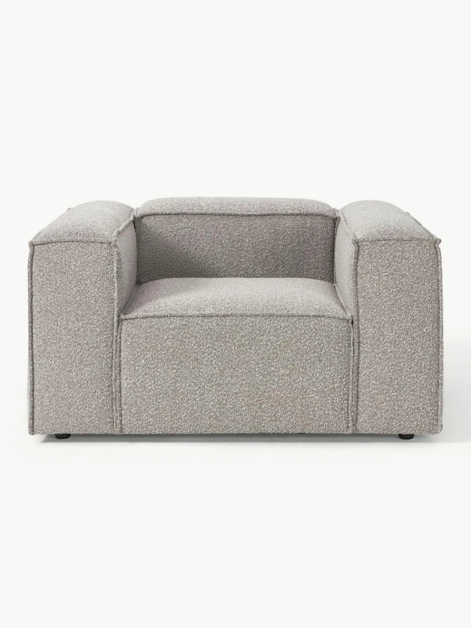 Fauteuil Lennon uit bouclé^Westwing Collection Outlet