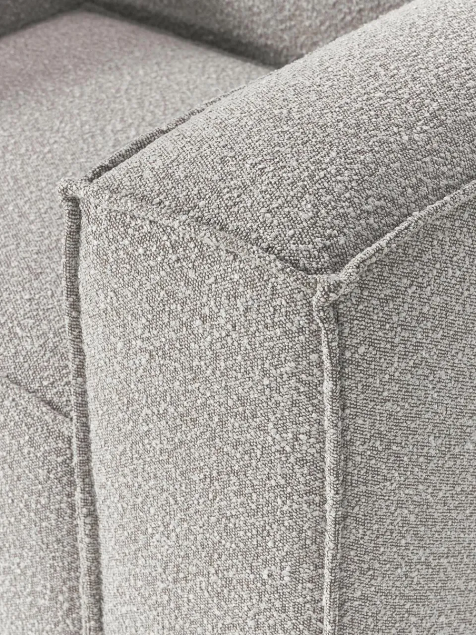 Fauteuil Lennon uit bouclé^Westwing Collection Outlet