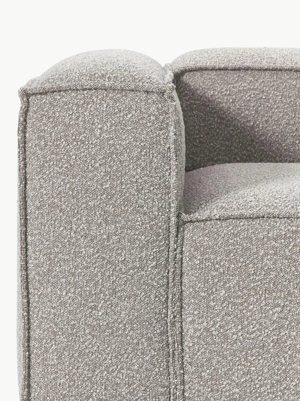Fauteuil Lennon uit bouclé^Westwing Collection Outlet