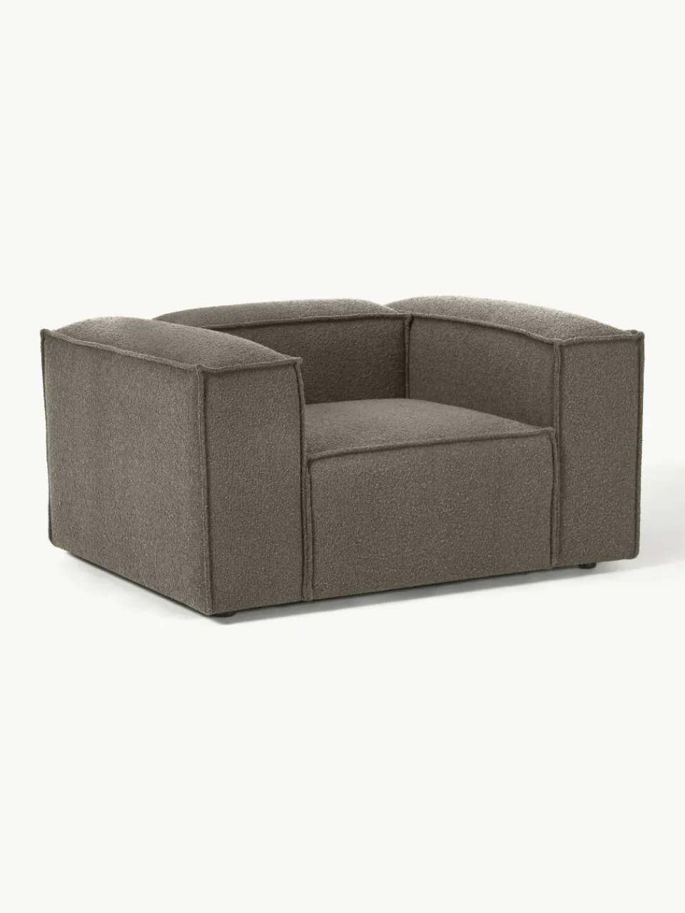 Fauteuil Lennon uit bouclé^Westwing Collection Outlet
