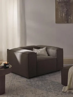 Fauteuil Lennon uit bouclé^Westwing Collection Outlet