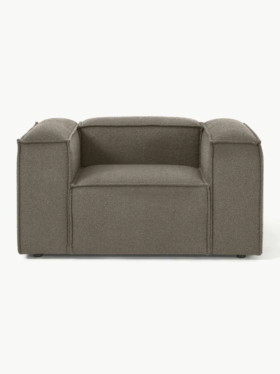 Fauteuil Lennon uit bouclé^Westwing Collection Outlet