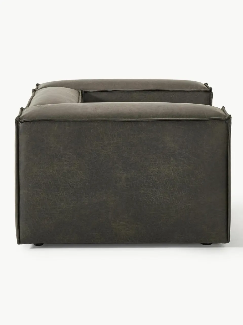 Fauteuil Lennon van gerecycled leer^Westwing Collection Discount