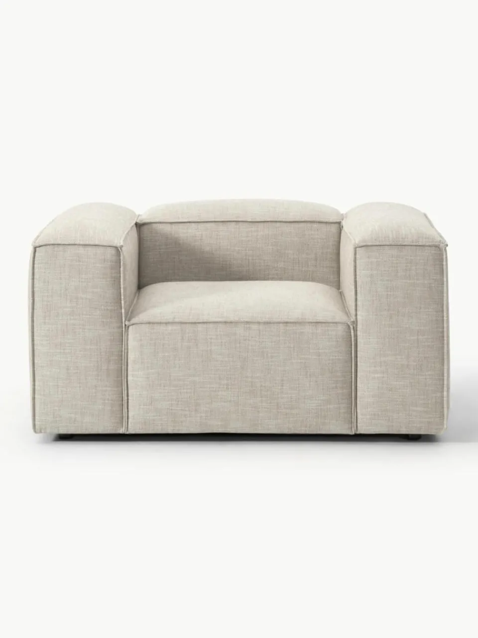 Fauteuil Lennon van linnenmix^Westwing Collection Clearance