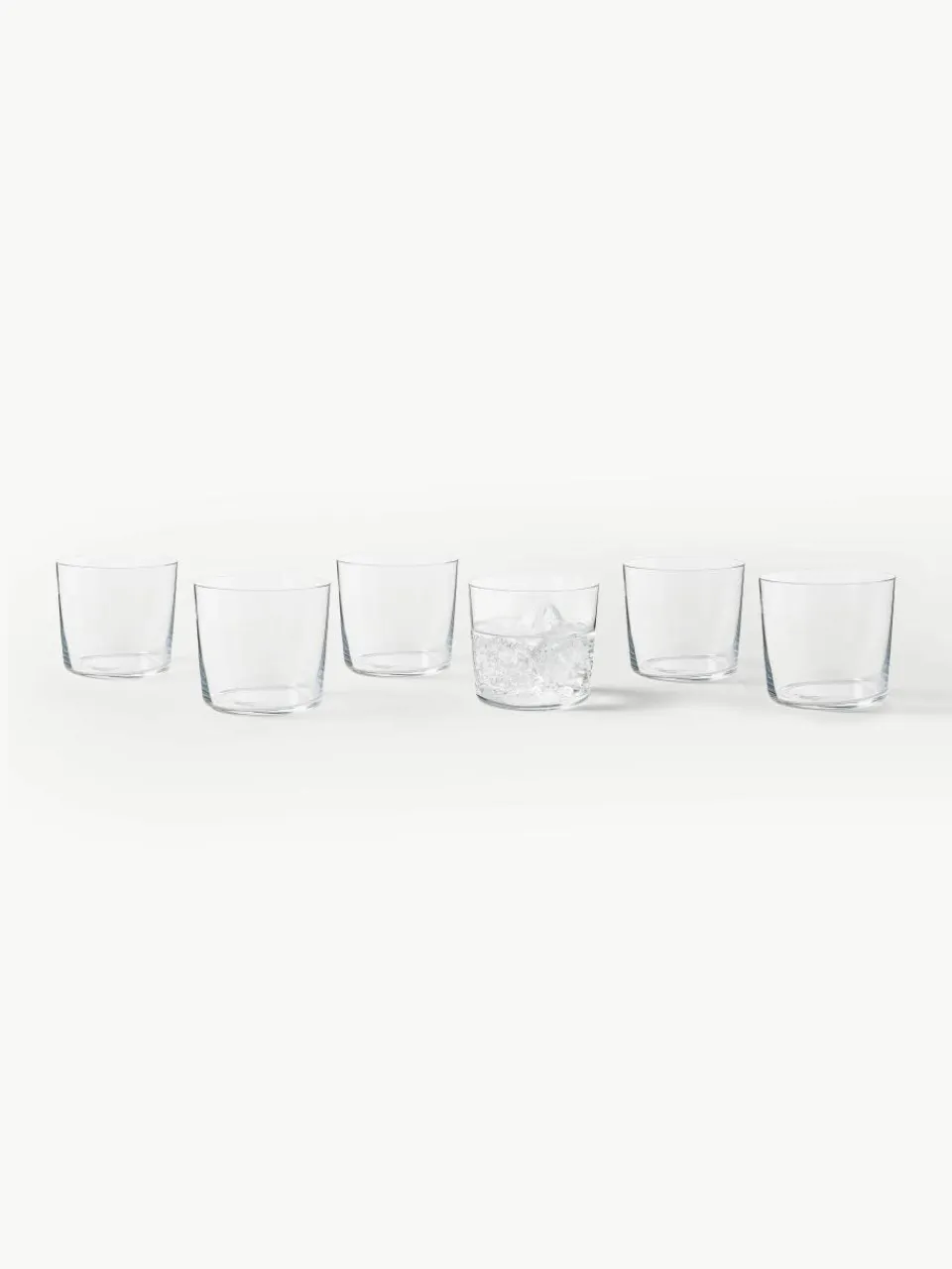 Filigrane waterglazen Gio, 6 stuks^Lsa International Fashion