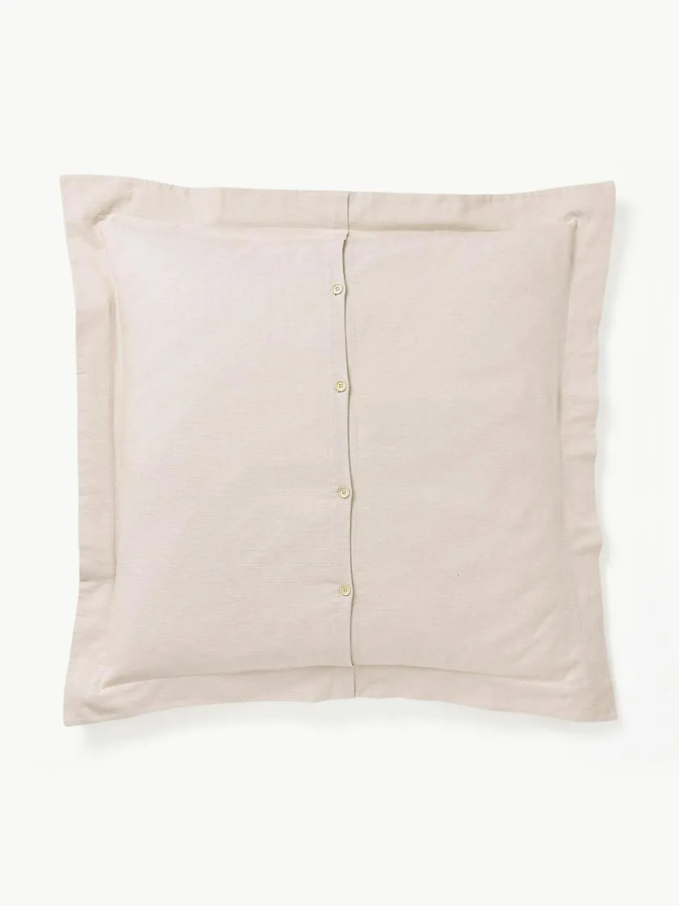 Flanellen kussenhoes Laia met bies^Westwing Collection Sale