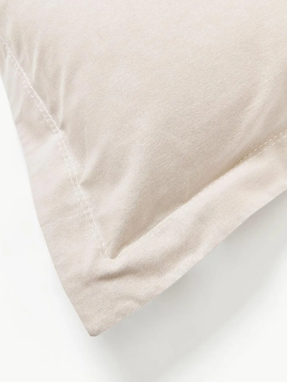 Flanellen kussenhoes Laia met bies^Westwing Collection Sale