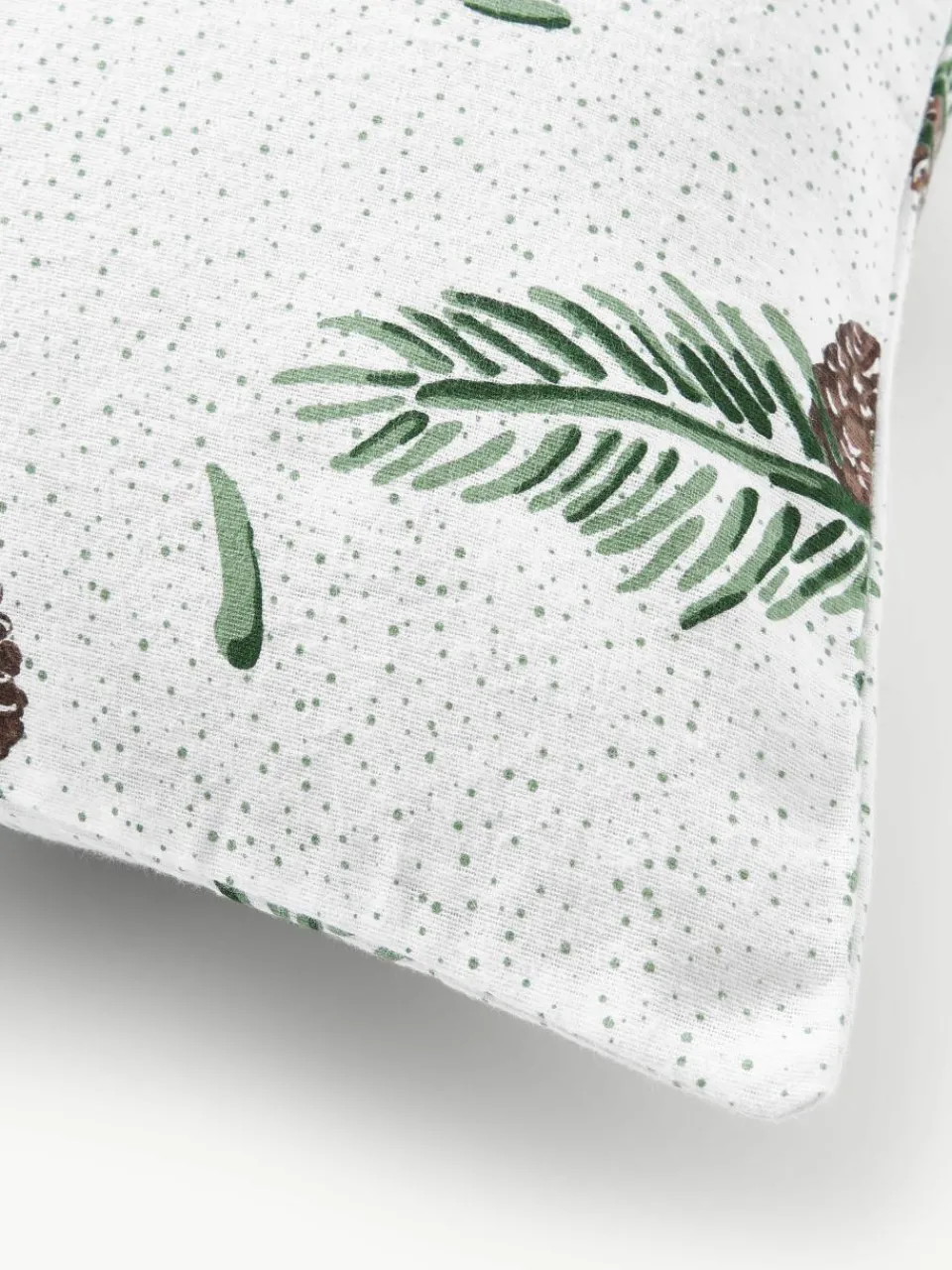 Flanellen kussenhoes Pinecone^Westwing Collection Clearance