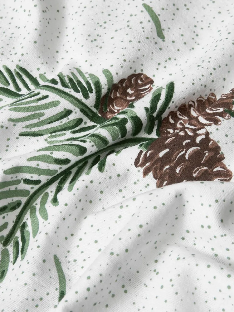 Flanellen kussenhoes Pinecone^Westwing Collection Clearance