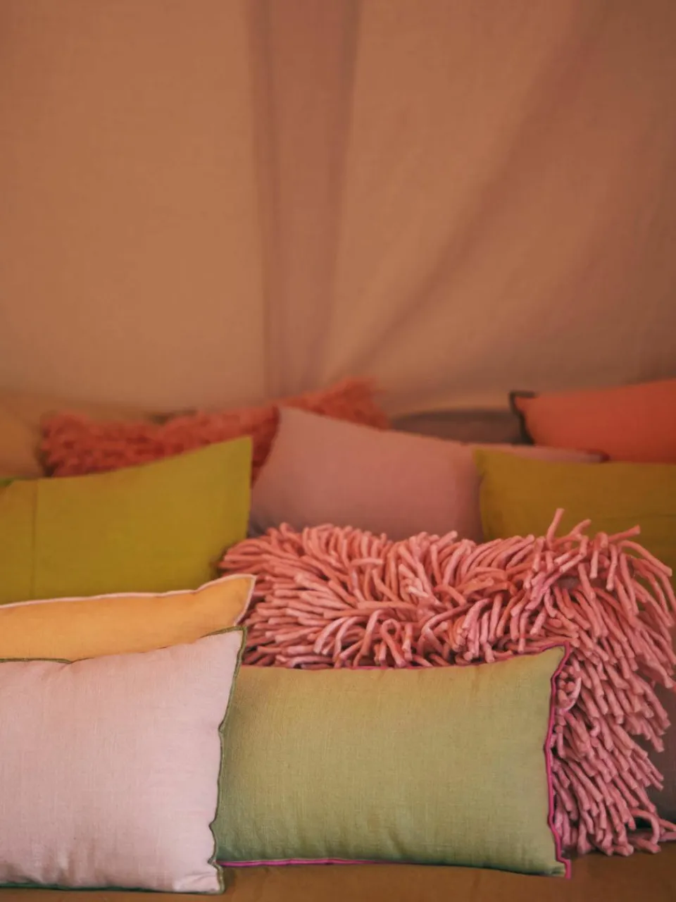 Fluffy kussen Rugged, handgemaakt^HKLIVING Best