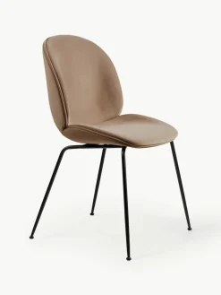 Fluweel gestoffeerde stoel Beetle^GUBI New