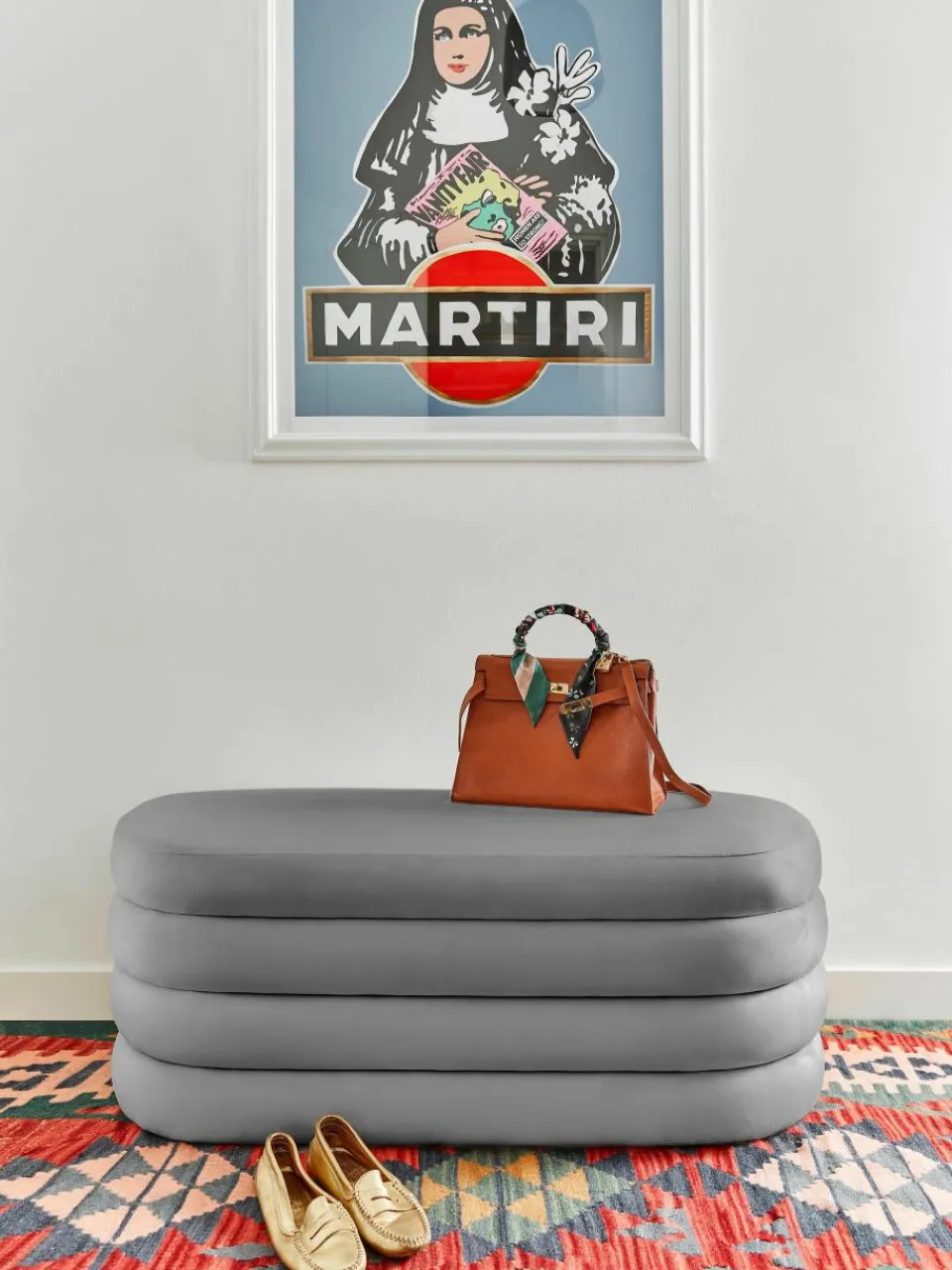 Fluwelen bank Alto^Westwing Collection Hot
