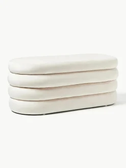 Fluwelen bank Alto met opbergruimte^Westwing Collection Best