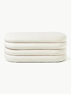 Fluwelen bank Alto met opbergruimte^Westwing Collection Best