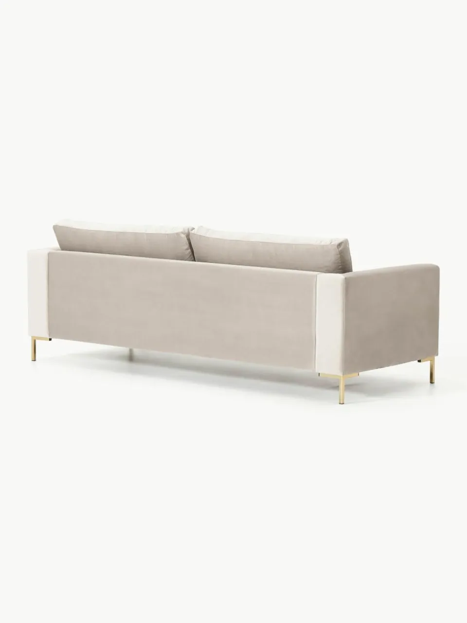 Fluwelen bank Luna (3-zits)^Westwing Collection Online