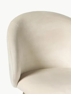 Fluwelen barstoel Luisa^Westwing Collection Outlet