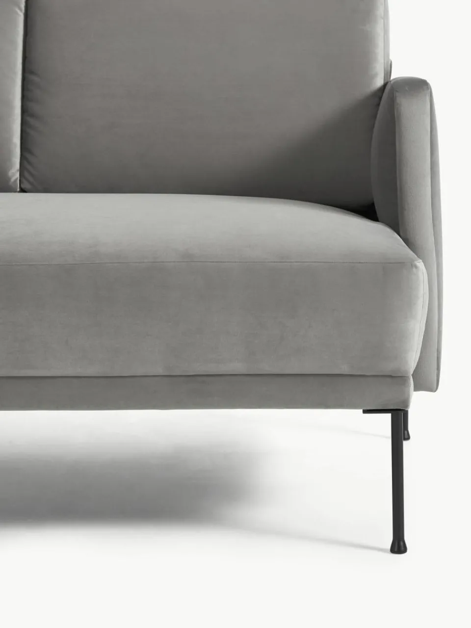 Fluwelen chaise longue Fluente^Westwing Collection Online