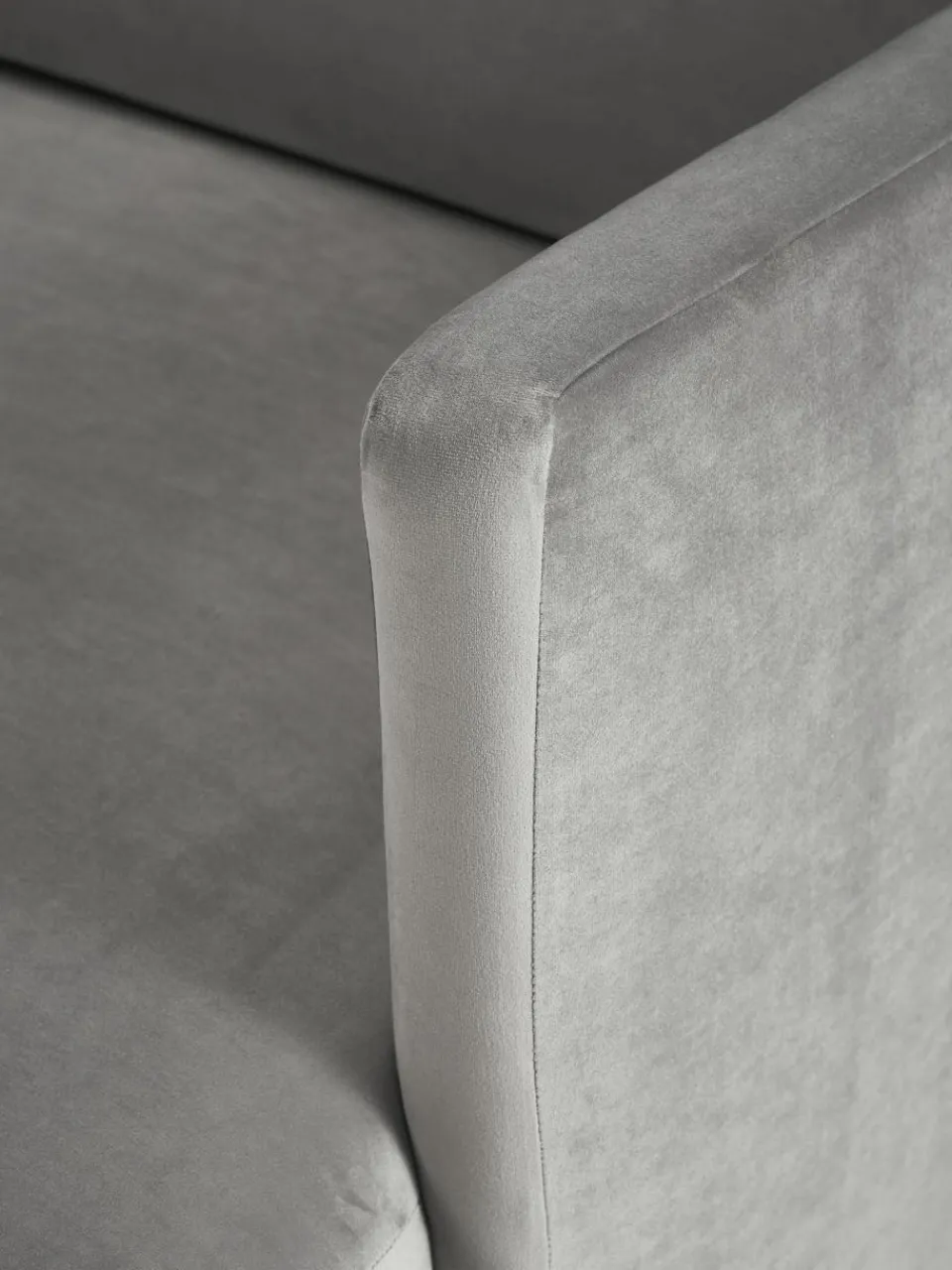 Fluwelen chaise longue Fluente^Westwing Collection Online