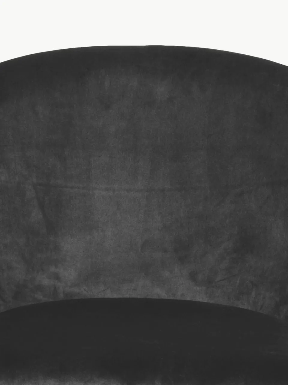 Fluwelen cocktailfauteuil Center^Westwing New