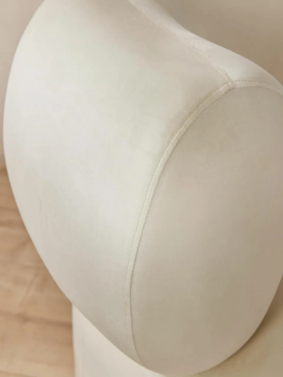 Fluwelen fauteuil Cori^Westwing Collection Fashion