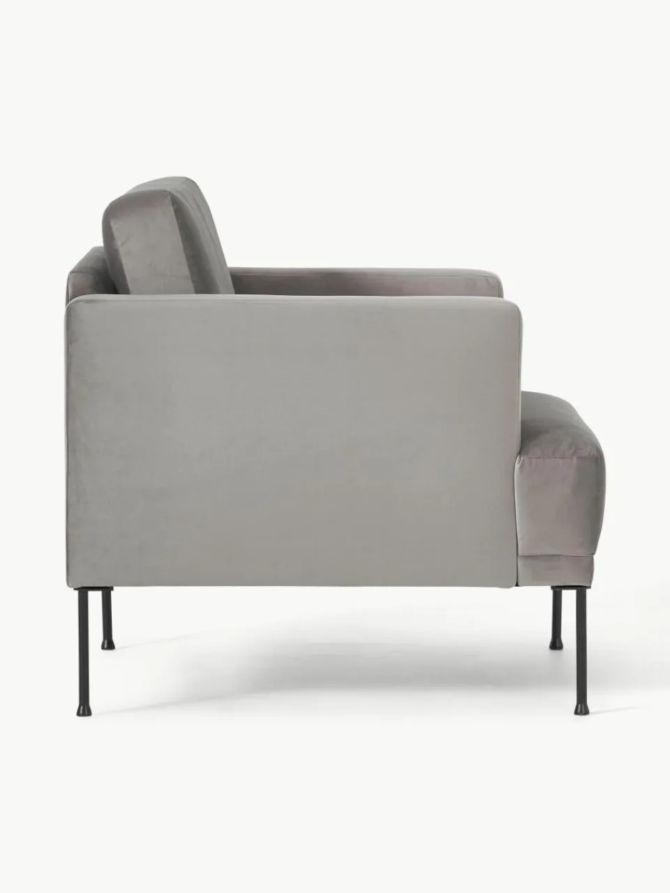 Fluwelen fauteuil Fluente^Westwing Collection Clearance