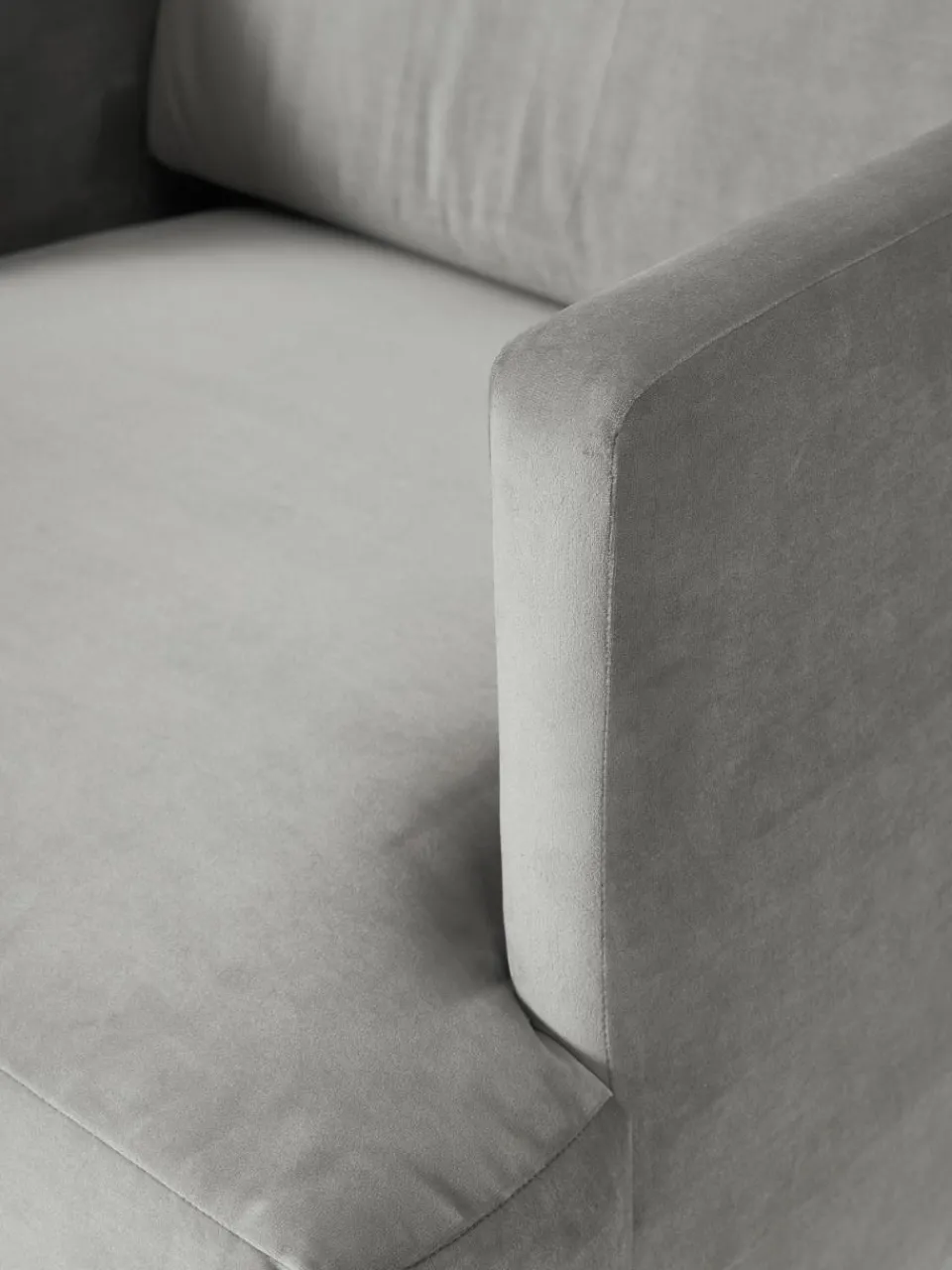 Fluwelen fauteuil Fluente^Westwing Collection Clearance