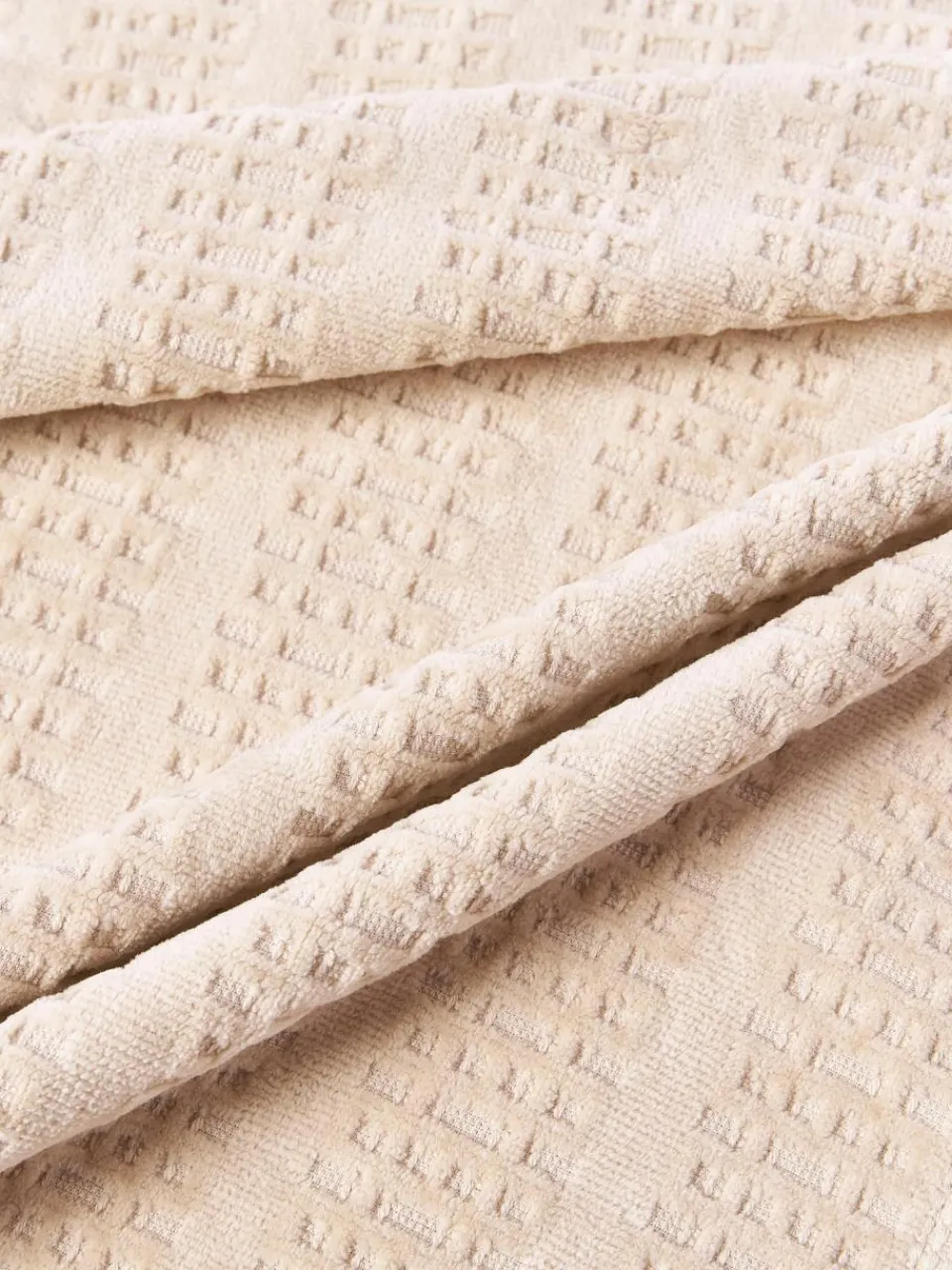Fluwelen handdoek Tallulah met decoratieve franjes, in verschillende formaten^Westwing Collection Online