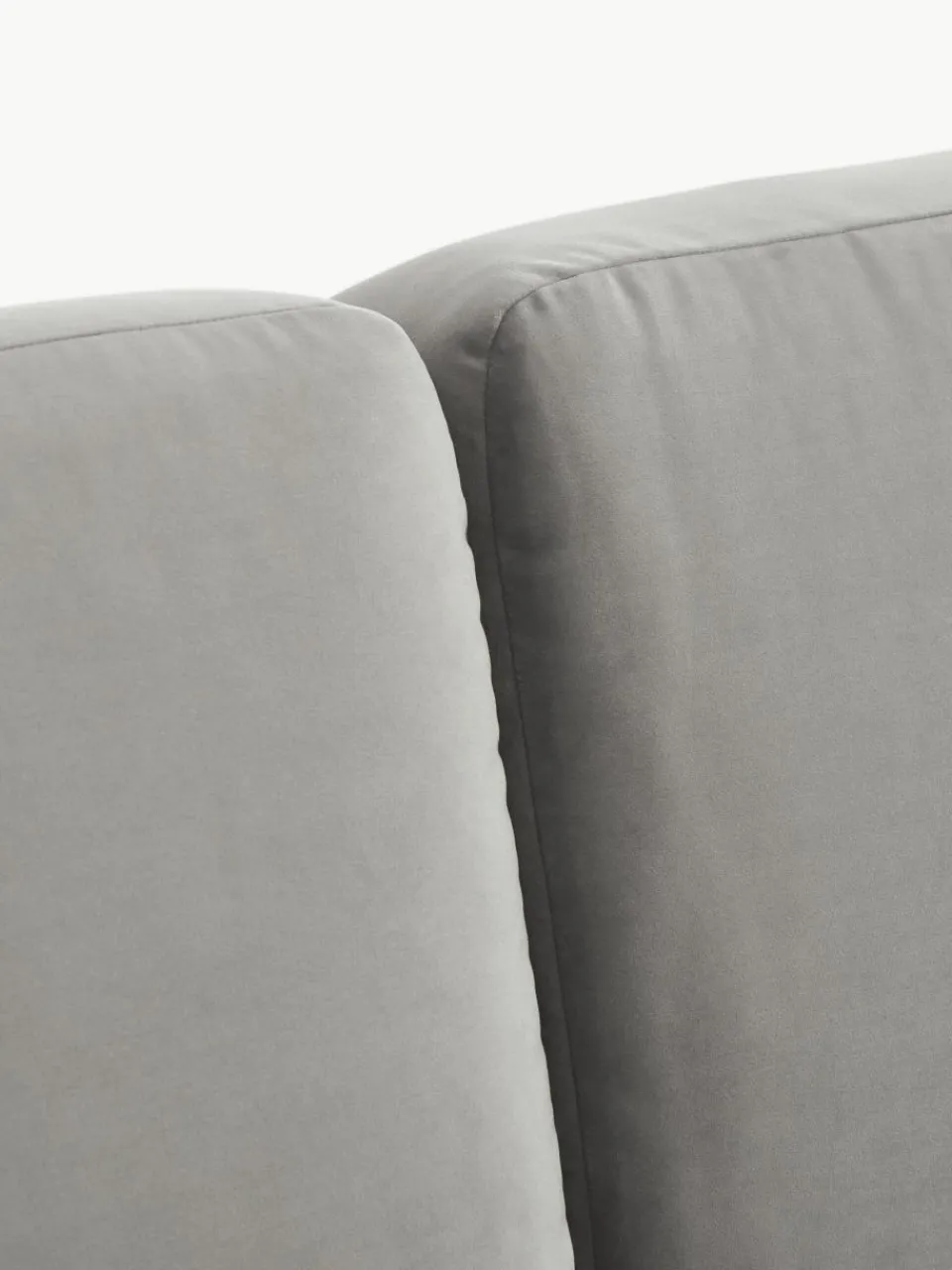 Fluwelen hoekbank Fluente^Westwing Collection Clearance