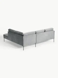 Fluwelen hoekbank Fluente^Westwing Collection Outlet