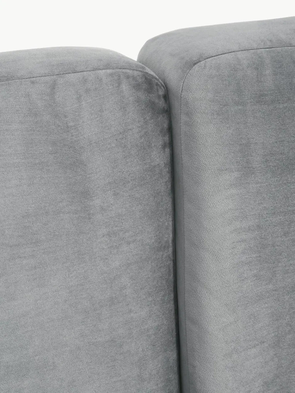 Fluwelen hoekbank Fluente^Westwing Collection Outlet