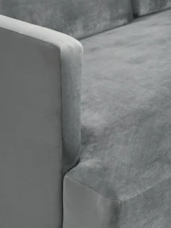 Fluwelen hoekbank Fluente^Westwing Collection Outlet