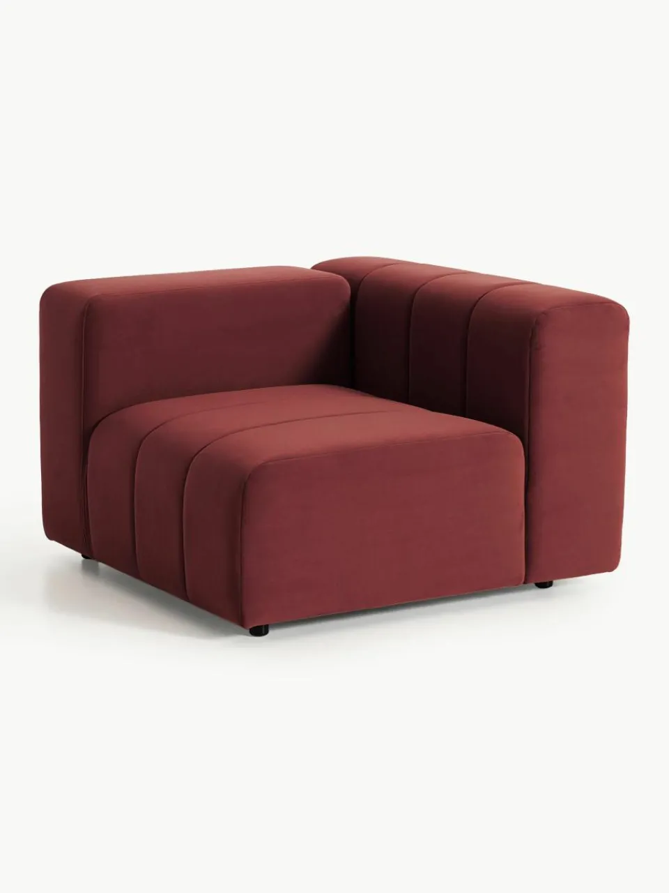 Fluwelen hoekmodule Lena^Westwing Collection Outlet