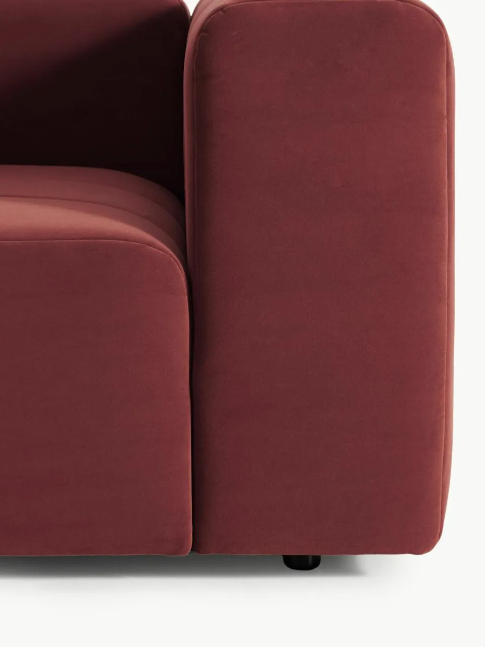 Fluwelen hoekmodule Lena^Westwing Collection Outlet