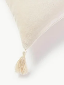 Fluwelen kussenhoes Amara met gesticktem Tannenbaum^Westwing Collection Online