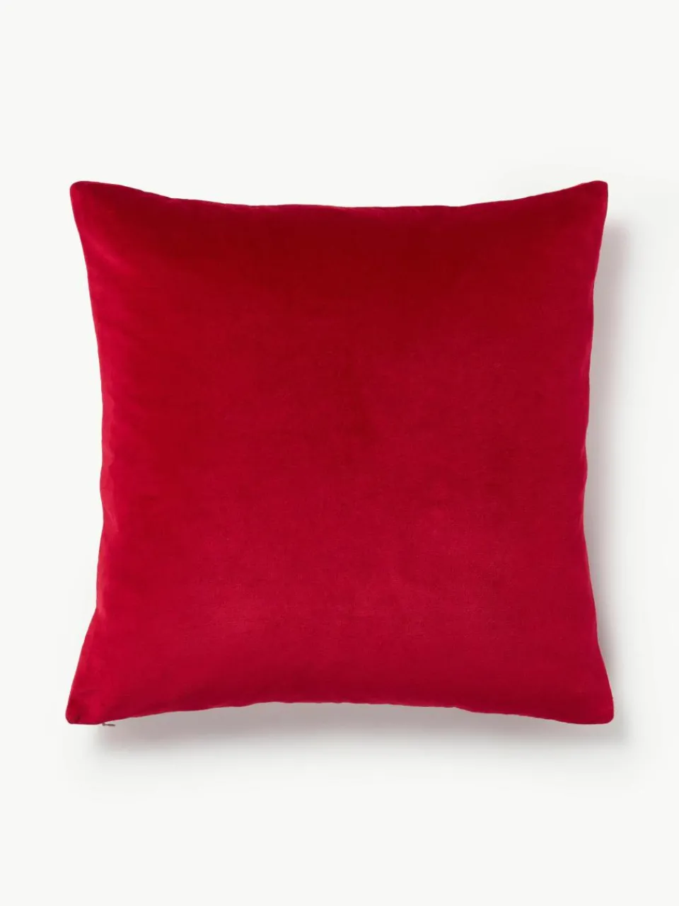 Fluwelen kussenhoes Celeste met winters motief^Westwing Collection Outlet