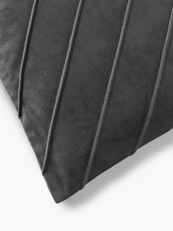 Fluwelen kussenhoes Leyla met structuurpatroon^Westwing Collection Outlet